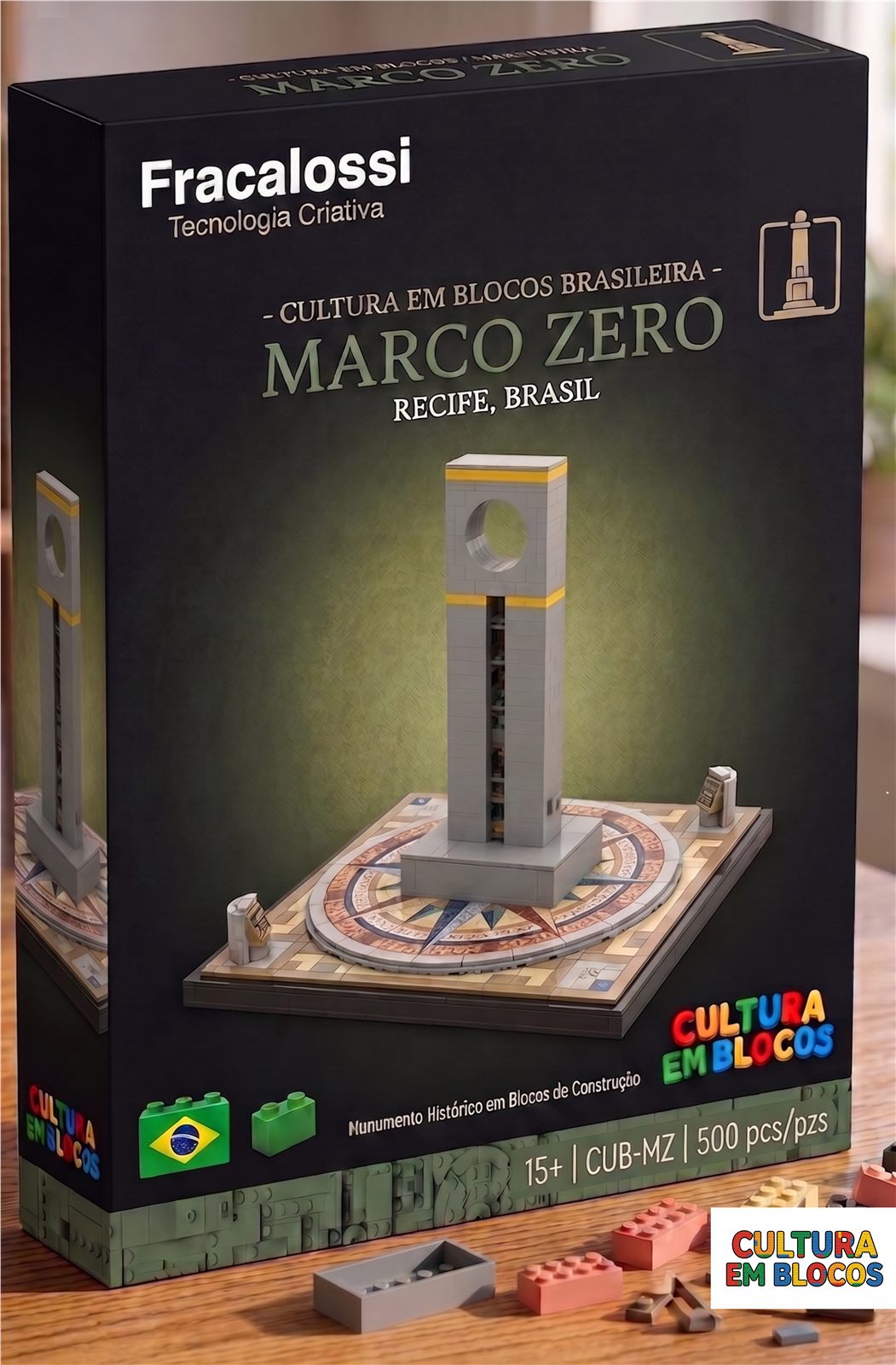 Caixa do kit Marco Zero, Recife