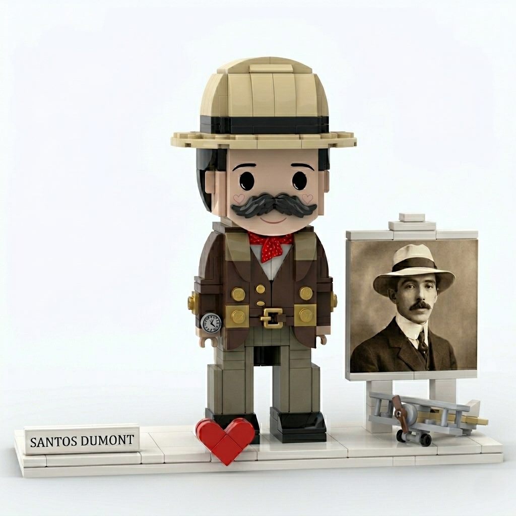 Minifigura Santos Dumont